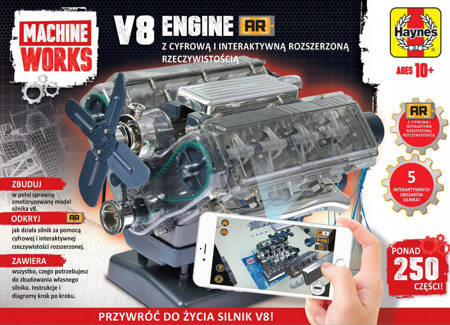 Haynes V8 Engine - model silnika spalinowego do konstruowania