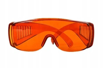 UV400 100% orange safety glasses