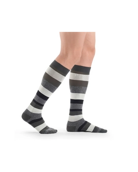 Sigvaris Microfiber Shades Graphite A compression socks - men's 