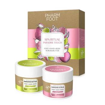 Pharm Foot SPA RITUAL PARADISE TOUCH SET peeling i masło do stóp, dłoni i ciała