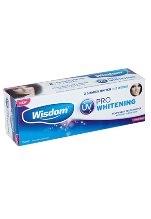 Pasta do zębów wybielająca Wisdom UV Pro Whitening 75ml