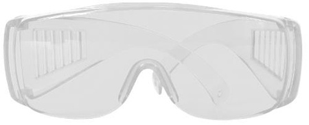 UV 100% transparent anti-glare safety glasses
