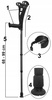 SAFE WALK elbow crutch