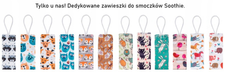 Zawieszka do smoczka Avent Soothie ZAJĄCE