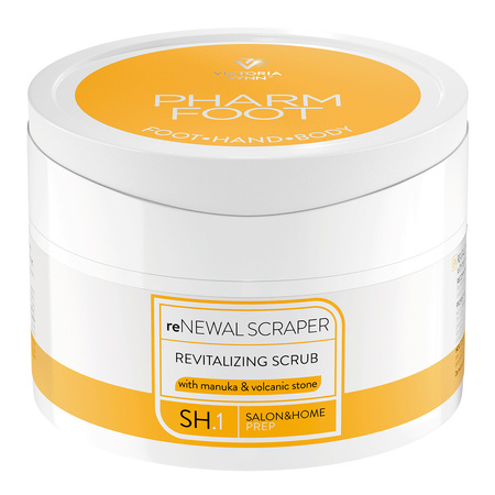 reNEWAL SCRAPER 200g  REWITALIZUJĄCY PEELING z ekstraktem z miodu manuka