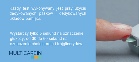 MultiCareIn PRO 3-in-1 Glucose, LDL Cholesterol and Triglycerides