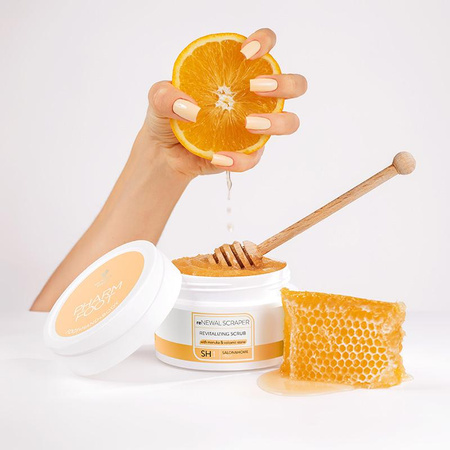 reNEWAL SCRAPER 200g  REWITALIZUJĄCY PEELING z ekstraktem z miodu manuka