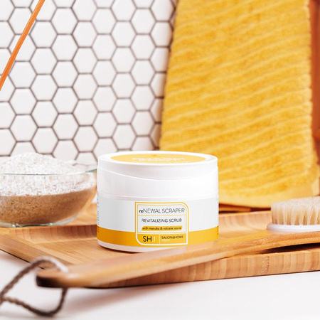 reNEWAL SCRAPER 200g  REWITALIZUJĄCY PEELING z ekstraktem z miodu manuka