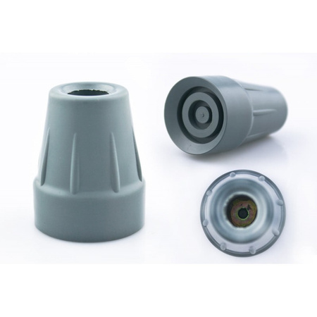 Foot cap for elbow crutch ¶r. 18 mm - gray