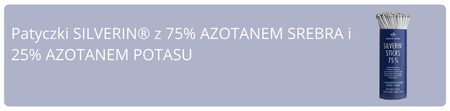 Patyczki SILVERIN® 75% 100 sztuk 115mm elastyczne