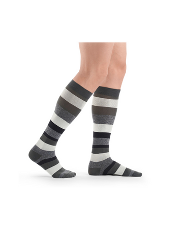 Sigvaris Microfiber Shades Graphite A compression socks - men's 