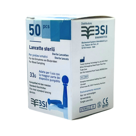 Lancety uniwersalne BSI 33G 50 szt. 