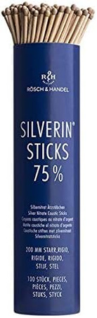 SILVERIN® sticks 75% 100 pieces 200mm stiff