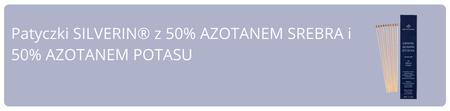 Patyczki SILVERIN® 75% 100 sztuk 115mm sztywne
