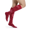 Sigvaris Microfiber Shades Cherry compression socks - women's