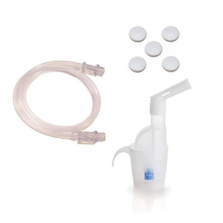 Zestaw Nebulizator Przewód Filtry Omron C803