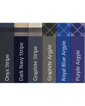 Skarpety podkolanówki uciskowe Sigvaris Microfiber Shades Onyx B - męskie