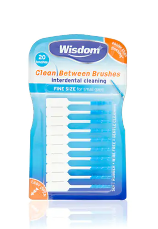 WISDOM CLEAN wykałaczki dentystyczne BETWEEN BRUSHES